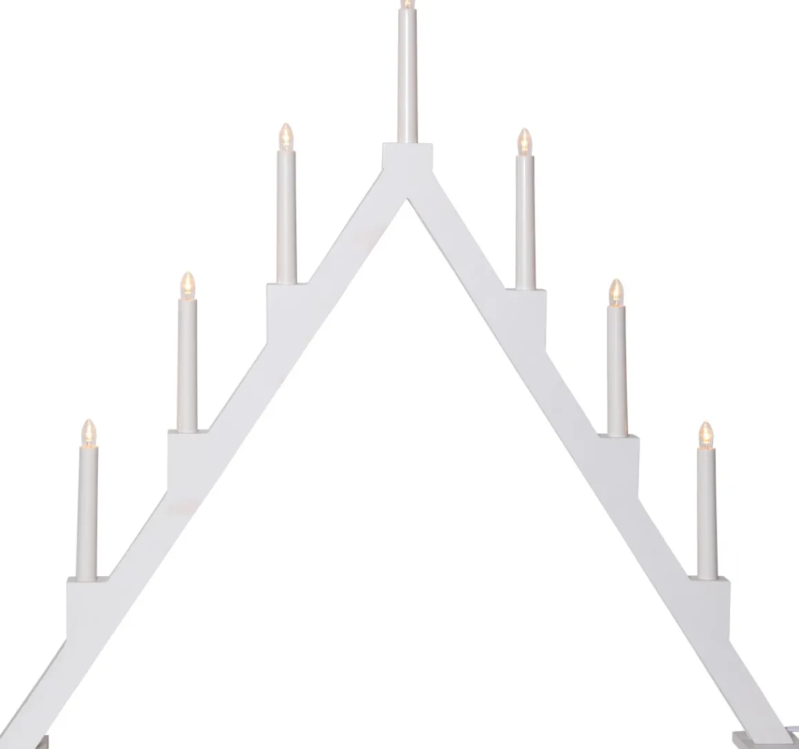 TORPA Ljusstake Vit 71cm