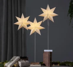 TOTTO Stjärna på fot 80cm Svart