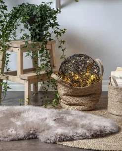 TRASSEL Utomhusdekoration 37,5cm 100LED IP44 Svart