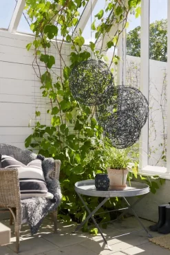 TRASSEL Utomhusdekoration 37,5cm 100LED IP44 Svart