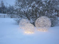 TRASSEL Utomhusdekoration 37,5cm 100LED IP44 Silver