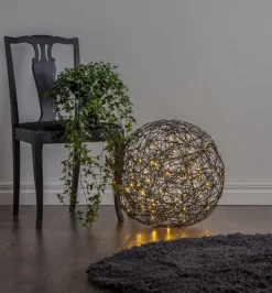 TRASSEL Utomhusdekoration 50cm 150LED IP44 Svart