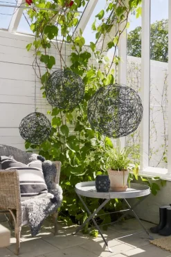 TRASSEL Utomhusdekoration 50cm 150LED IP44 Svart