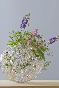 TRASSEL Utomhusdekoration 30cm 50LED IP44 Silver