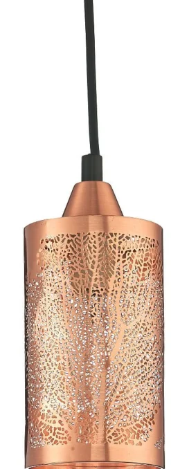 TREE Fönsterlampa 8cm Koppar