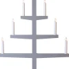 Tripp Ljusstake 7L 77cm Grå