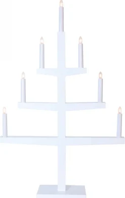 Tripp Ljusstake 7L 77cm Vit