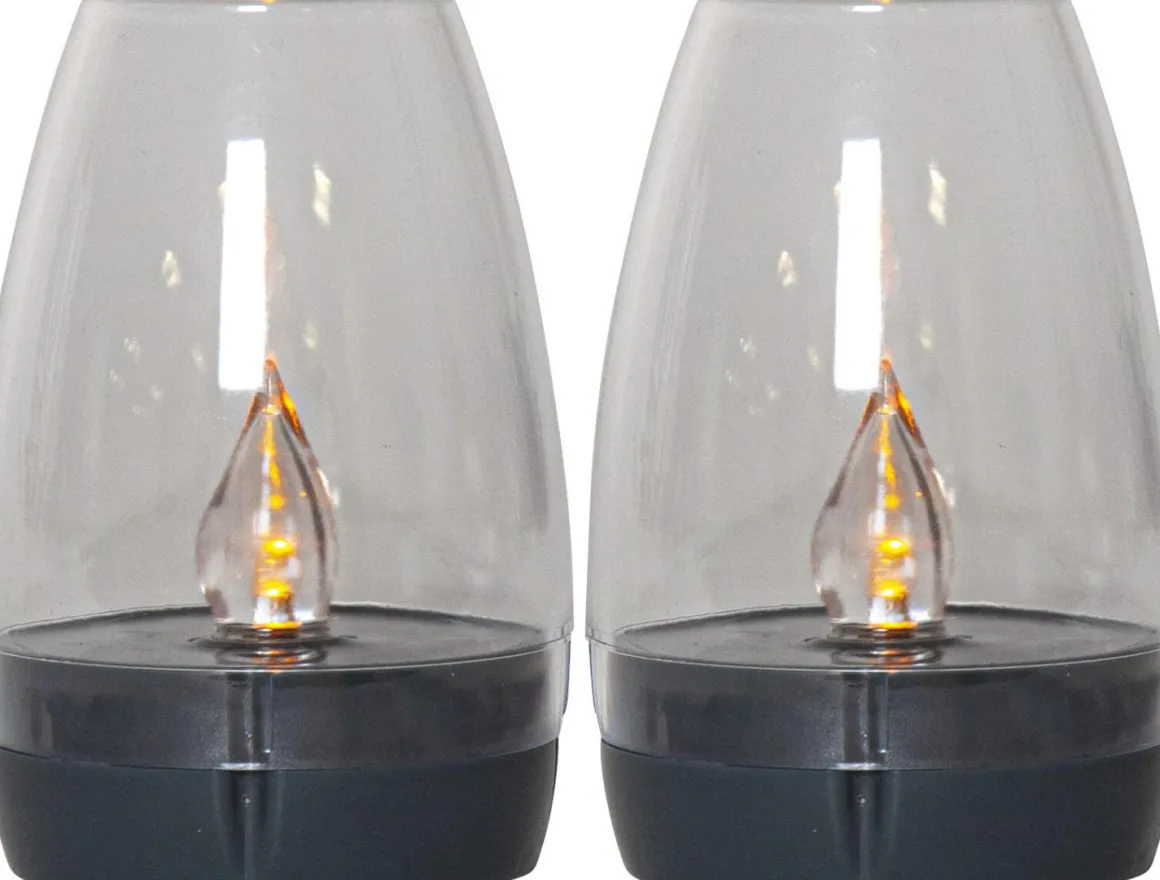 TROPEA Solcellsdekoration 9cm Grafit