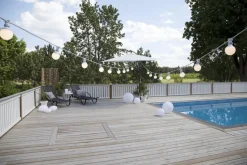 TWILIGHTS Utedekoration Boll 40cm Vit