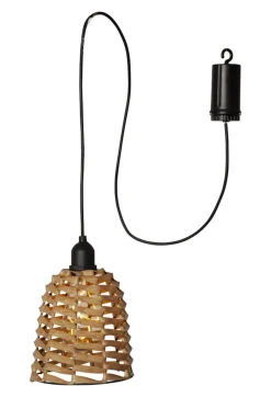 TWINE Utomhuslampa Batteri 15cm Brun