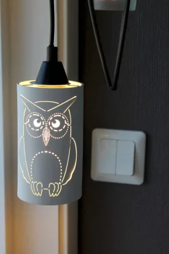 UGGLAN Fönsterlampa 8cm Vit