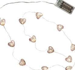 VALENTINE Ljusslinga 165cm Transparent