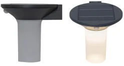 VALTA Vägglykta Solcell Sensor 16cm Grafit