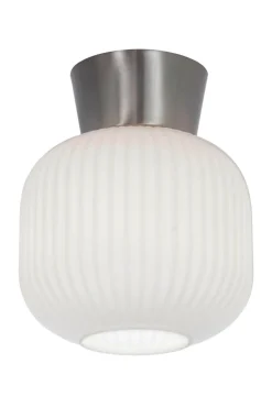 VANJA Plafond 20cm Vit/Stål