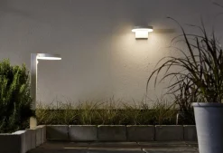 VIDI Solcells-pollare 60cm Vit IP44