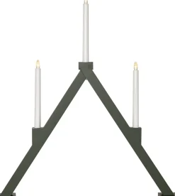 VIKA Ljusstake Batteri 64cm LED Grön