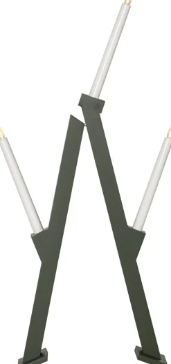 VIKA Ljusstake Batteri 64cm LED Grön