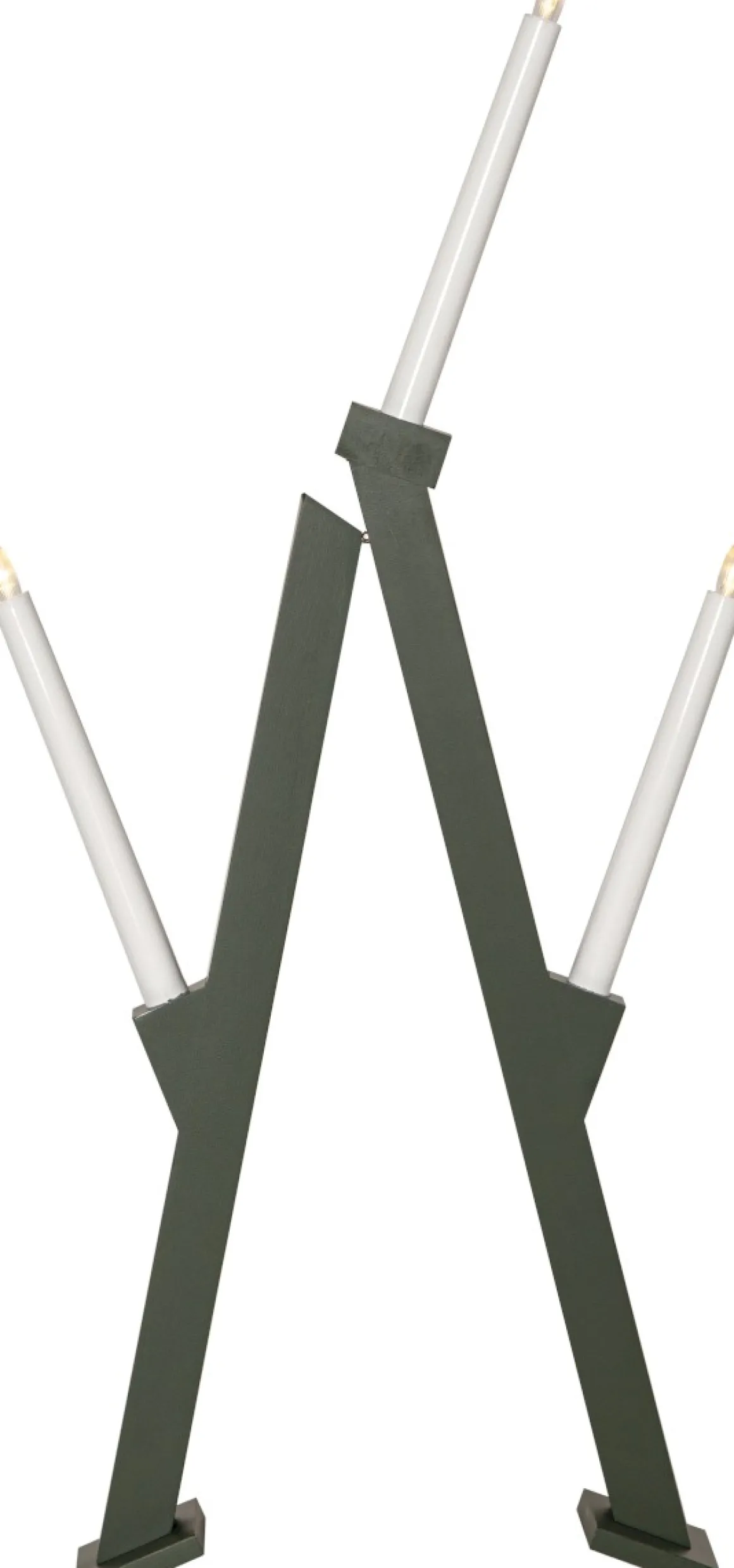 VIKA Ljusstake Batteri 64cm LED Grön