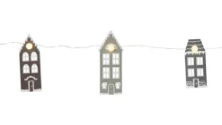 VILLA Ljusslinga Batteri 13,5mm 10LED Varmvit/Brun