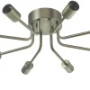VINCENT Plafond 8L 60cm Antik Nickel