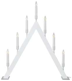 VIND Ljusstake 7L 63cm Vit