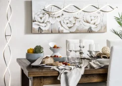 VINDLA LED Golvlampa 155cm Krom