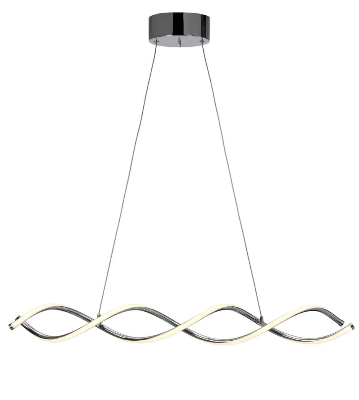 VINDLA LED Takpendel 87cm Krom