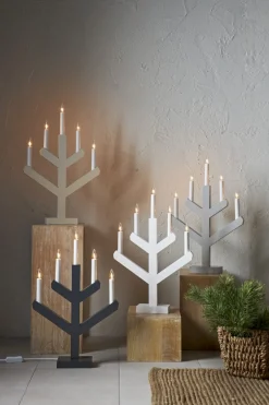 VINGA Ljusstake 5L 50cm Beige