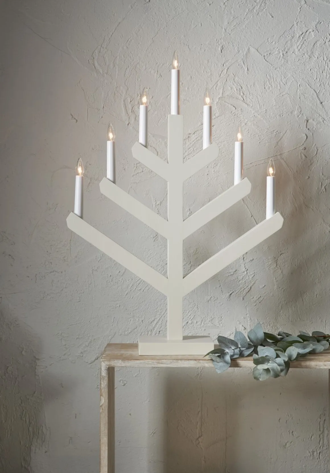 VINGA Ljusstake 7L 62cm Beige