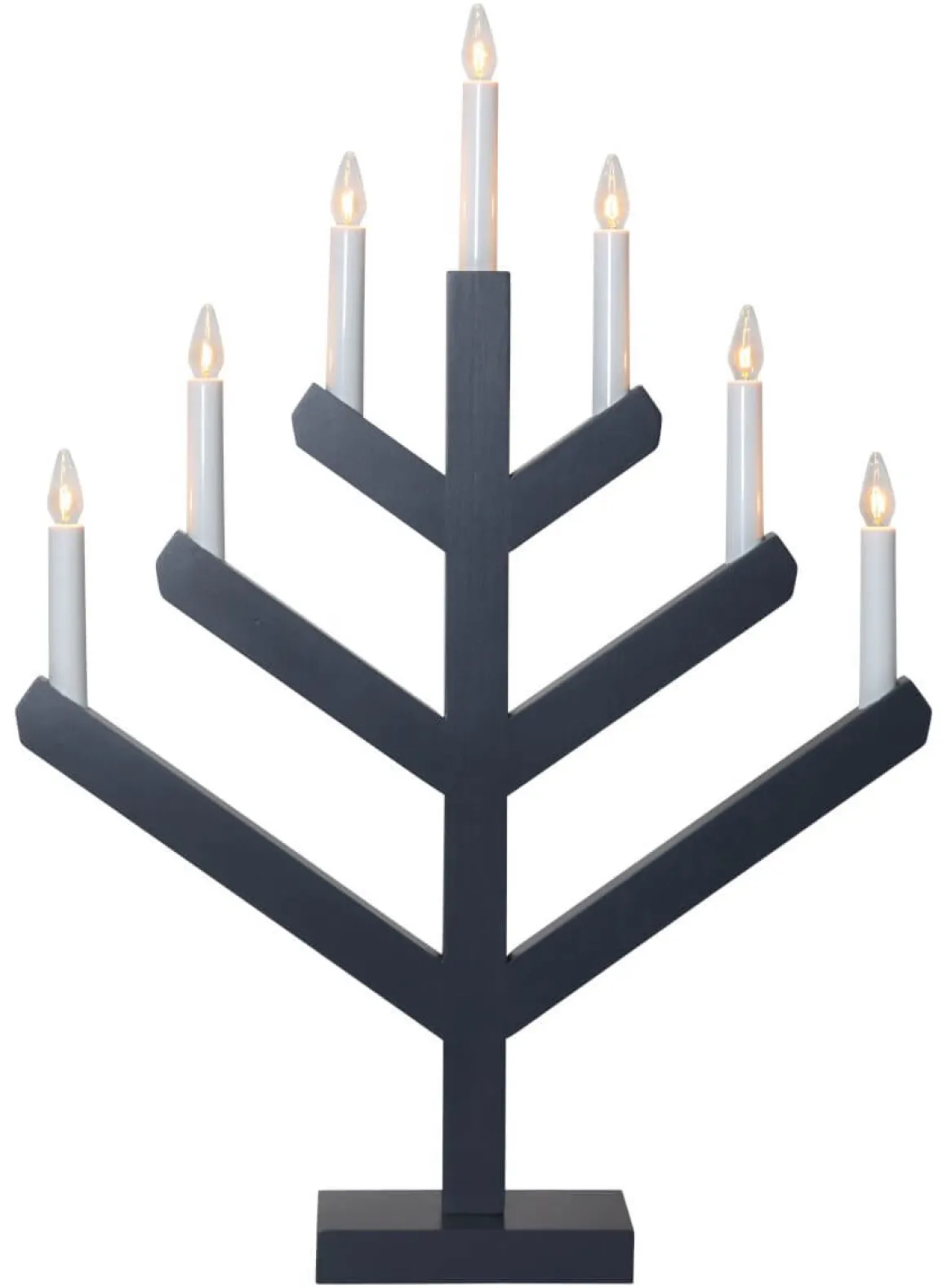 VINGA Ljusstake 7L 62cm Grafit