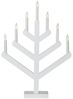 VINGA Ljusstake 7L 62cm Vit