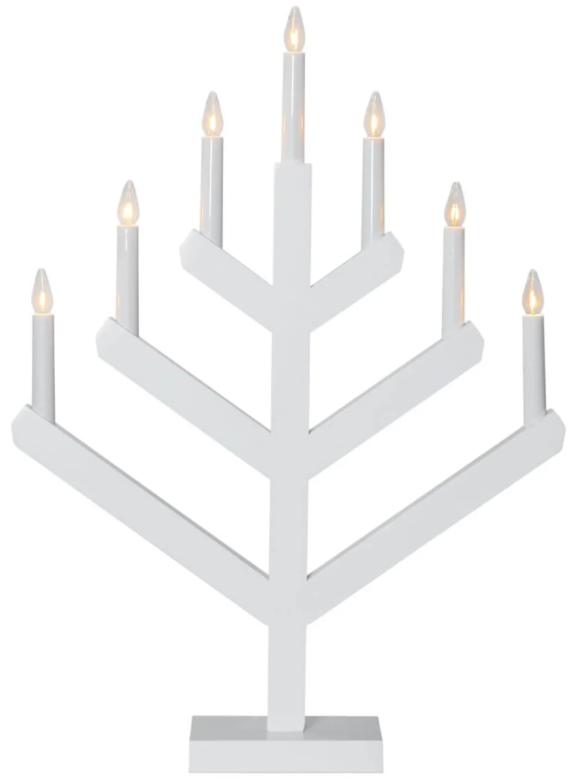 VINGA Ljusstake 7L 62cm Vit