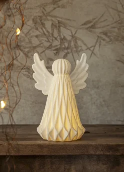 VINTER ÄNGEL Bordsdekoration 19cm