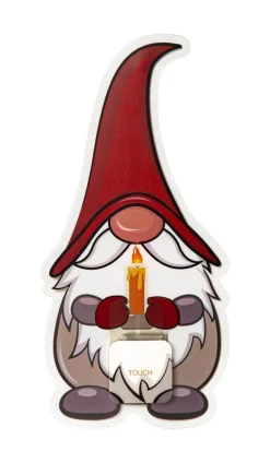 WINDO Inomhusdekoration Tomte Batteri 24cm Flerfärgad