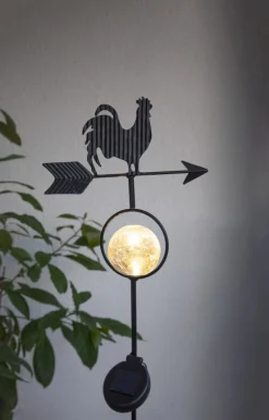 WINDY Solcellsdekoration 81cm Svart