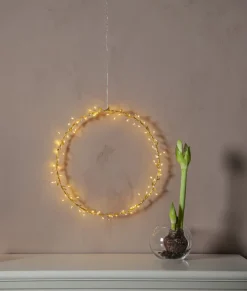 WINNY Hängande dekoration Batteri 38cm Guld