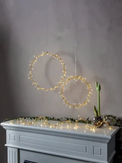 WINNY LjusslingaBatteri 2m 60LED Varmvit/Guld