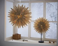 WINTER Pappersstjärna 60cm Beige