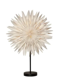 WINTER Stjärna på fot 62cm Vit