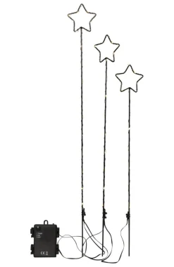 WIZARD Utomhusdekoration Batteri 60cm Svart