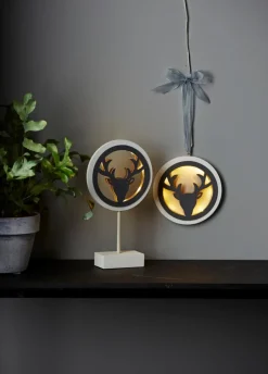 Woodworks Borddekoration Vit