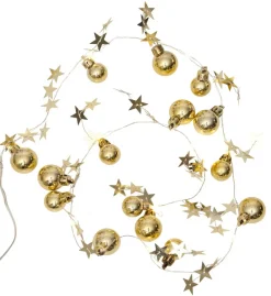 X-MAS Ljusslinga 90cm Guld