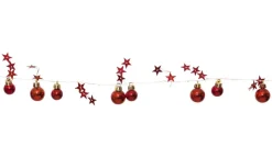 X-MAS Ljusslinga 90cm Röd