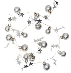 X-MAS Ljusslinga 90cm Silver