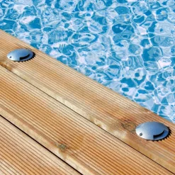 ZENIT DUO Decklight 7cm 12V Silver IP67