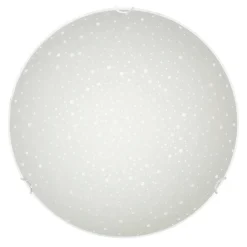 ZODIAC LED Plafond 48cm Frostad/Mönster